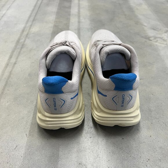 Hoka One One Clifton 10 Men's Running Stucco Virtual Blue 1162030/SCCV - New - Picture 2 of 6